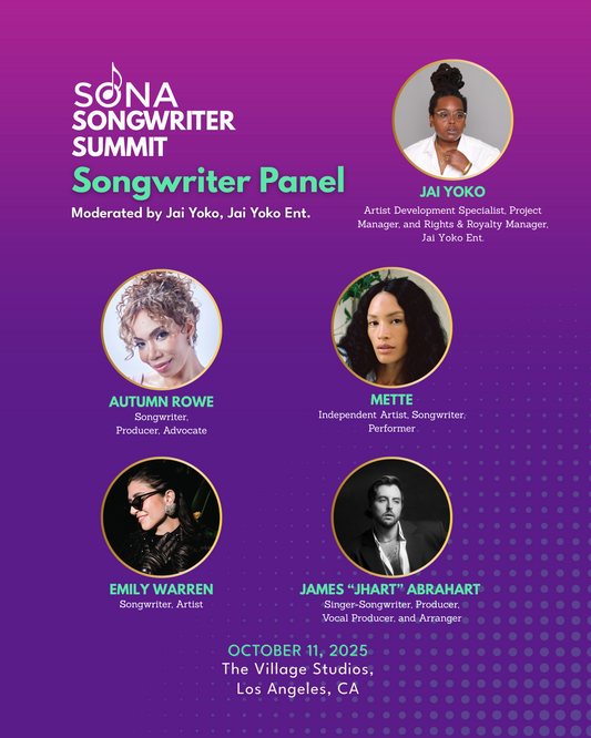 The State of the Writing Room moderated by Jai Yoko with Autumn Rowe, Mette, Emily Warren, and J. Hart.